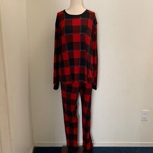 Red and Black Plaid Women’s Pajamas